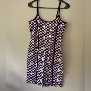 Brand new with tags checkered hello kitty dress